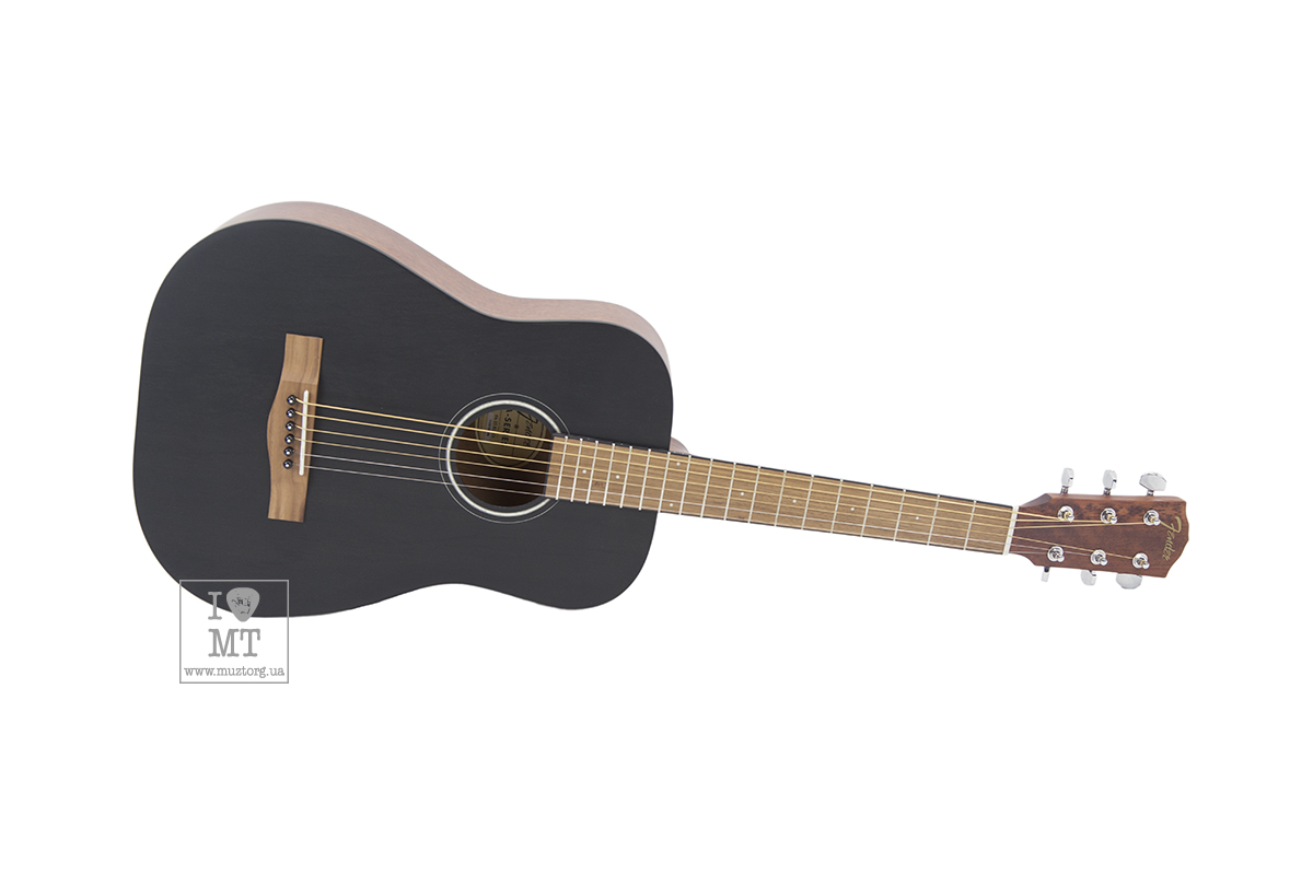 Гитара акустическая FENDER FA-15 STEEL 3/4 BLACK WN w/BAG
